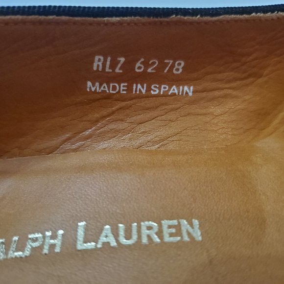 Ralph Lauren Patent Leather Bow Flats 7 - Picture 10 of 12